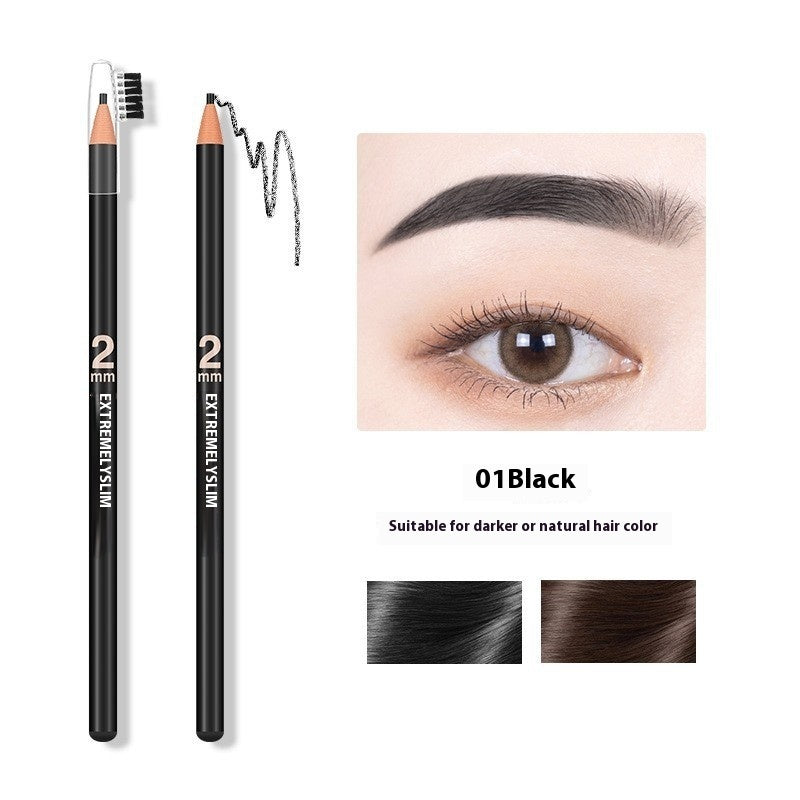 Line Drawing Waterproof Sweat-proof Non-fading Brushed Natural Eyebrow Pencil Yiwu Ruijia Auto Supplies Co., Ltd.