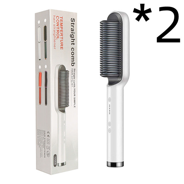 Peigne Lisseur Anti-Brûlure 10 Niveaux – Céramique Tourmaline, Cheveux Secs & Mouillés, Lissage et Boucles Faciles Yiwu Ruijia Auto Supplies Co., Ltd.