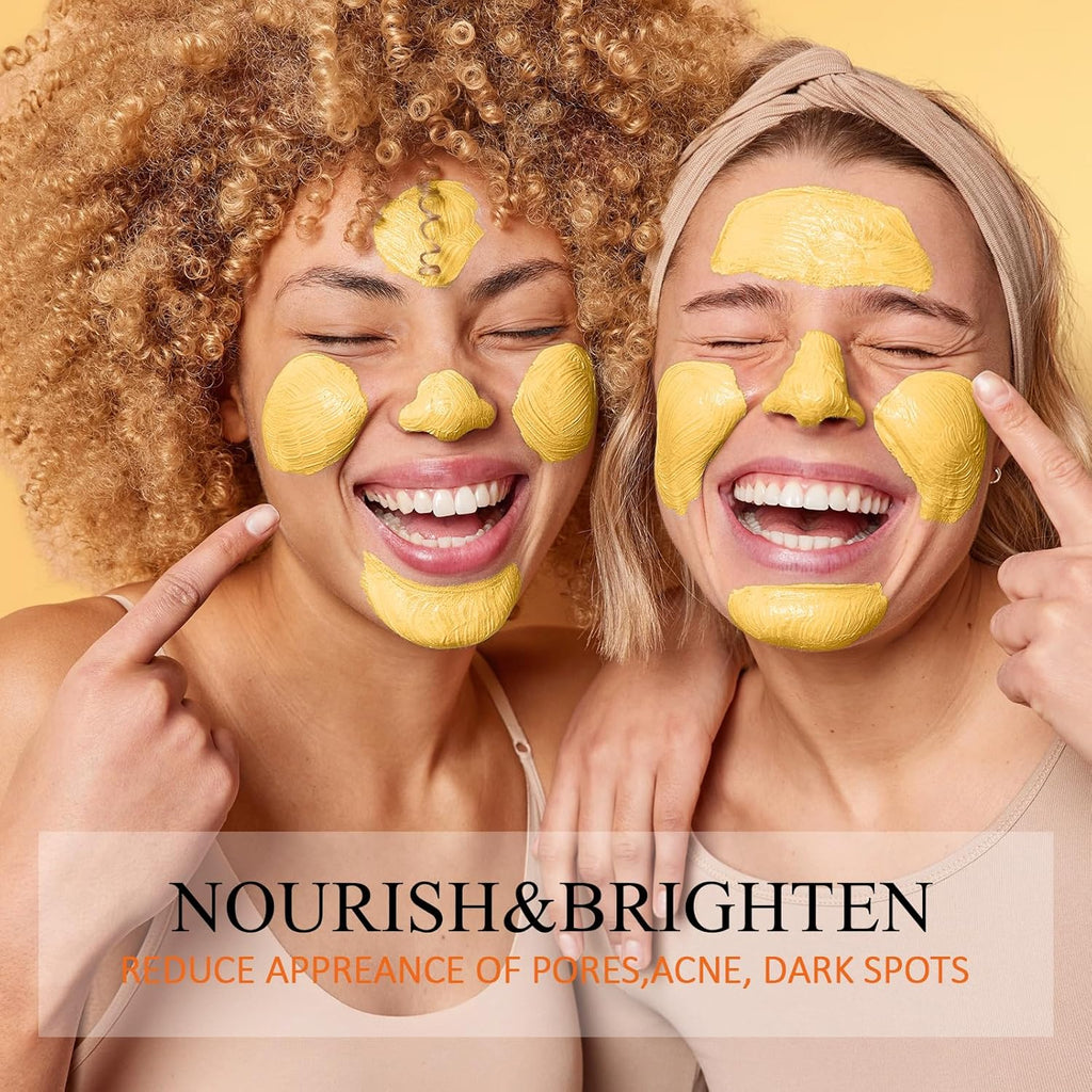 Masque Argile Curcuma &amp; Vitamine C – Anti-Taches, Purifiant &amp; Éclat, 150g 🌿✨ Yiwu Ruijia Auto Supplies Co., Ltd.