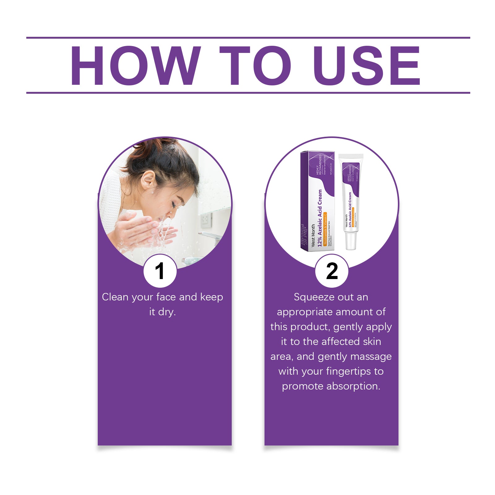 🌿 Crème Réparatrice à l’Acide Azélaïque – Peau Pure & Apaisée Yiwu Ruijia Auto Supplies Co., Ltd.