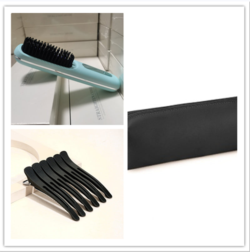 Brosse Lissante Sans Fil – Écran LCD, Batterie 1H, Chauffe Rapide Yiwu Ruijia Auto Supplies Co., Ltd.