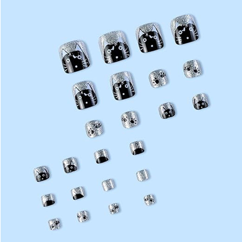 💅 24PCS Faux Ongles Press-On – Style Chic & Pose Facile Yiwu Ruijia Auto Supplies Co., Ltd.